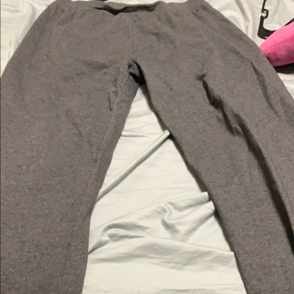 Hanes grey sweat pants